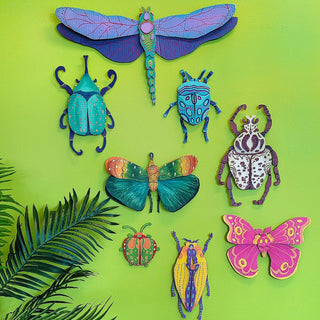 DIY Bug Art Wall