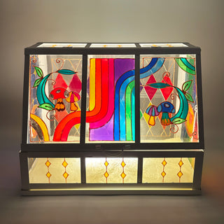 Stained Glass Terrarium
