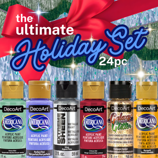 DecoArt Ultimate Holiday 24pc Paint Set - DecoArt