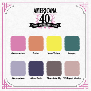 Americana 40th Anniversary Special Edition Paint Set