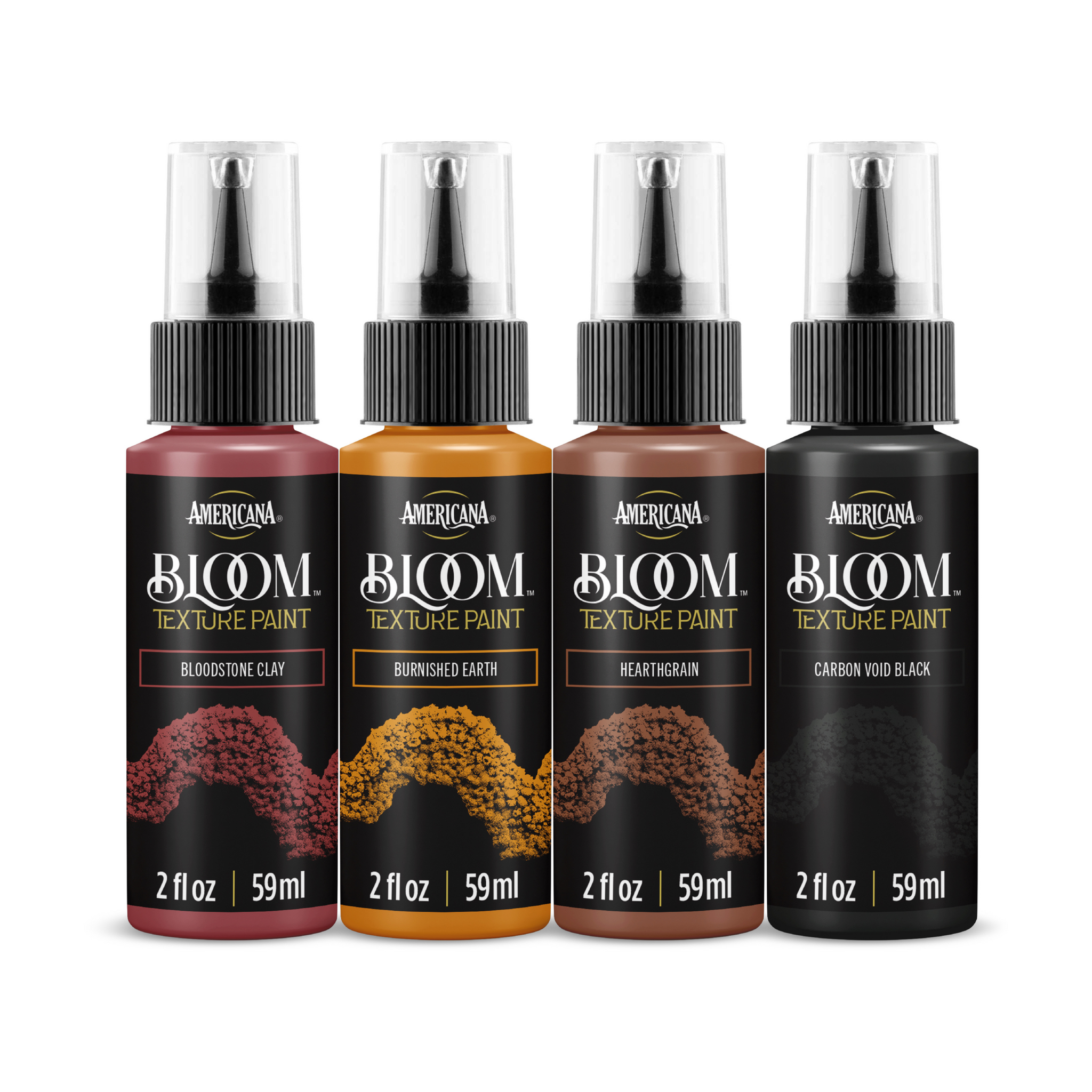 Hearth and Earth Bloom Texture Paint 4 Pack