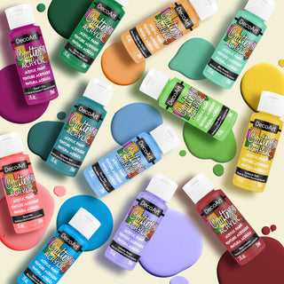 2025 Crafter's Acrylic Colors Paint Set
