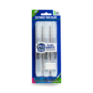 Americana Additions - Empty Paint Marker 3 Pack