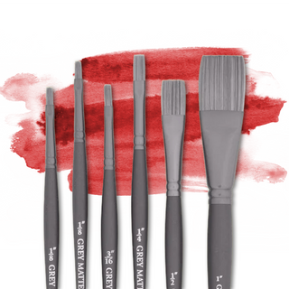 Jack Richeson Grey Matters Brushes - Flat