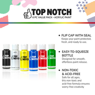 Top Notch Holiday Colors - 24 count - DecoArt