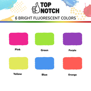 Top Notch Neons - 24 count - DecoArt