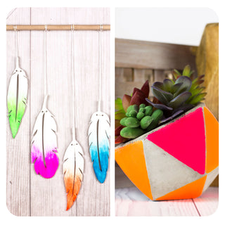 Top Notch Neons - 24 count - DecoArt