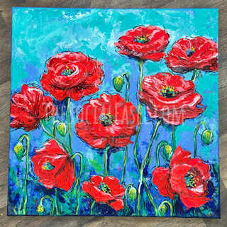 DecoArt Wildflower Workshop paint set from The Social Easel featuring vibrant watercolor paints and brushes.