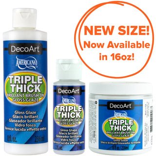 Triple Thick Gloss Glaze - DecoArt