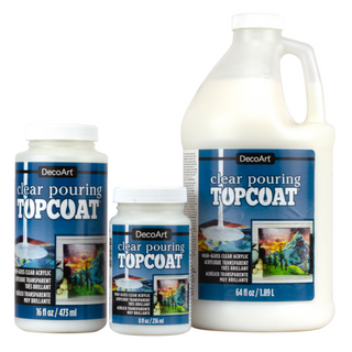 Clear Pouring TopCoat - DecoArt