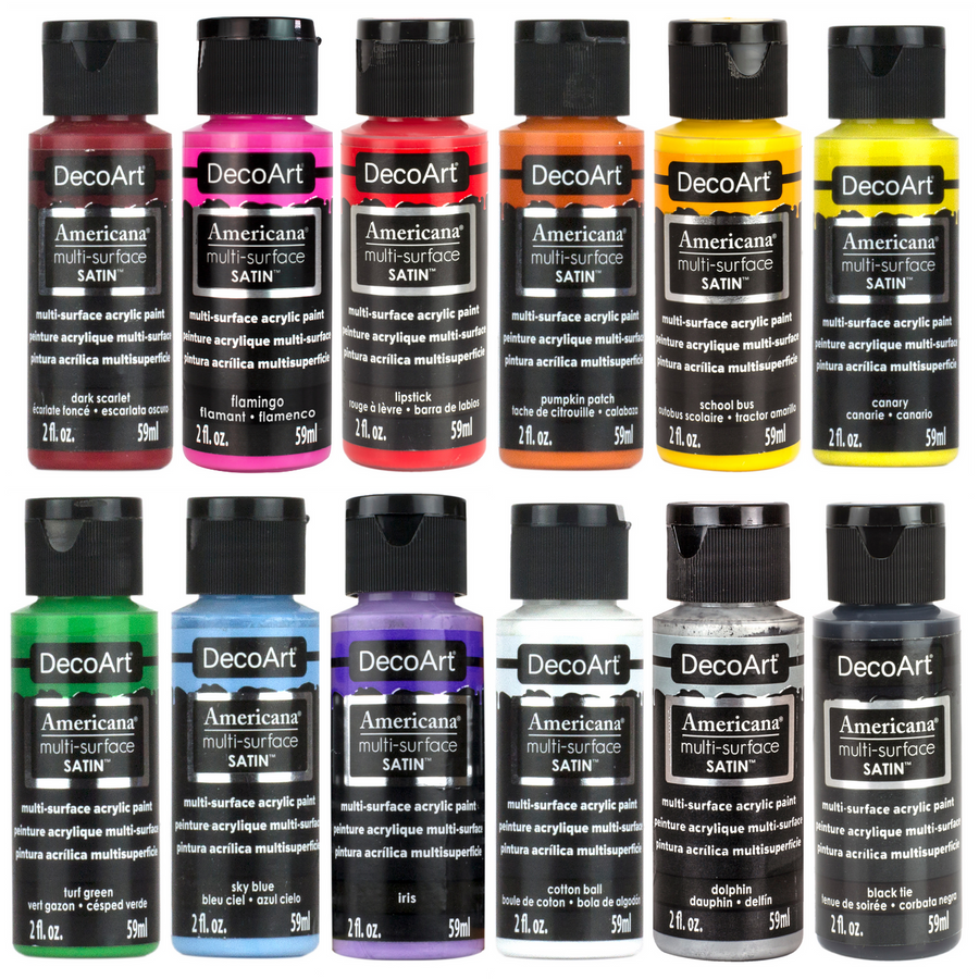 Americana MultiSurface Acrylics 2oz DecoArt