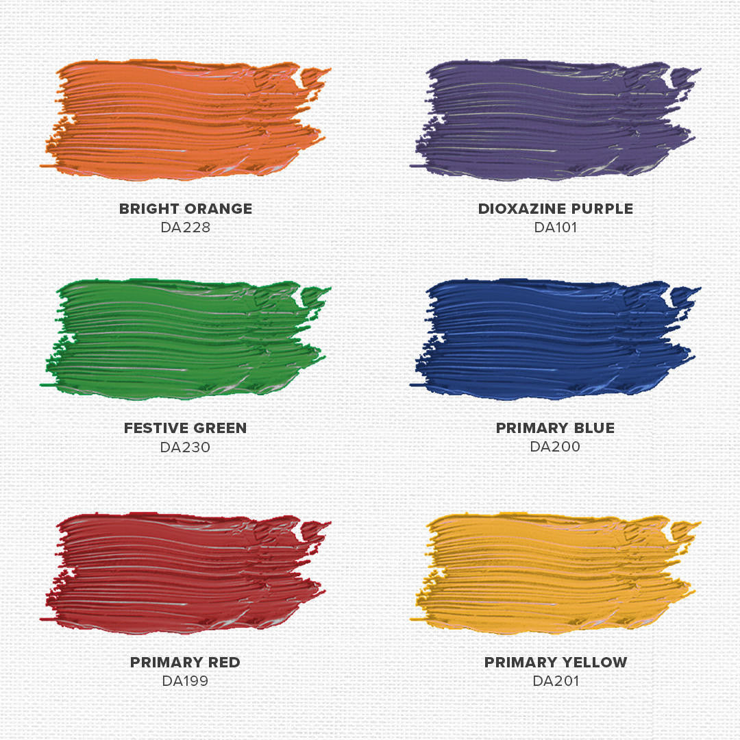 Americana Acrylics Color Wheel Paint Set - DecoArt