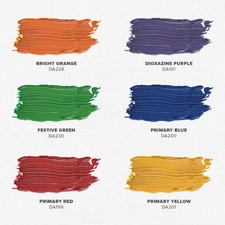 Americana Acrylics Color Wheel Paint Set - DecoArt