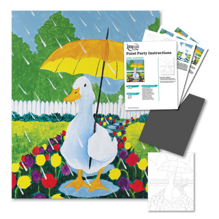April Showers Paint Party Kit - 16x20 - DecoArt