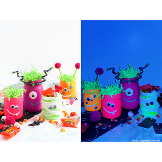 Black Light Neon Paint Set - DecoArt