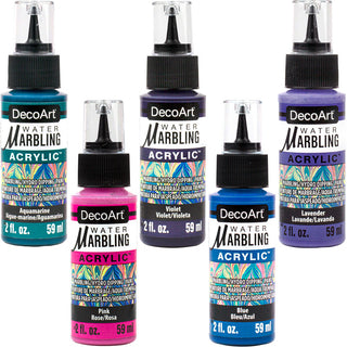Crystal Geode Water Marbling Set - DecoArt