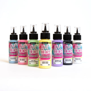 Love, Color 3D Acrylic Writer Set - DecoArt