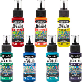 Over The Rainbow Water Marbling Set - DecoArt