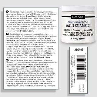 Satin Enamels Pure White - 3 Pack - DecoArt