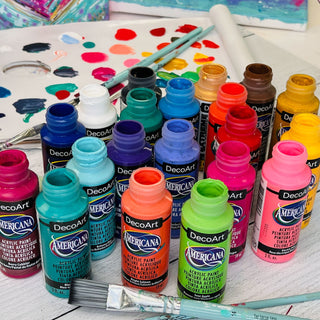 The Social Easel Essentials Paint Set - DecoArt