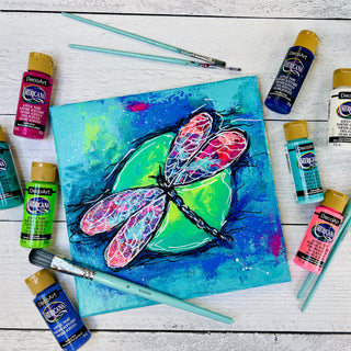 The Social Easel Essentials Paint Set - DecoArt