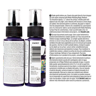 Water Marbling Paint Violet 2pk - DecoArt