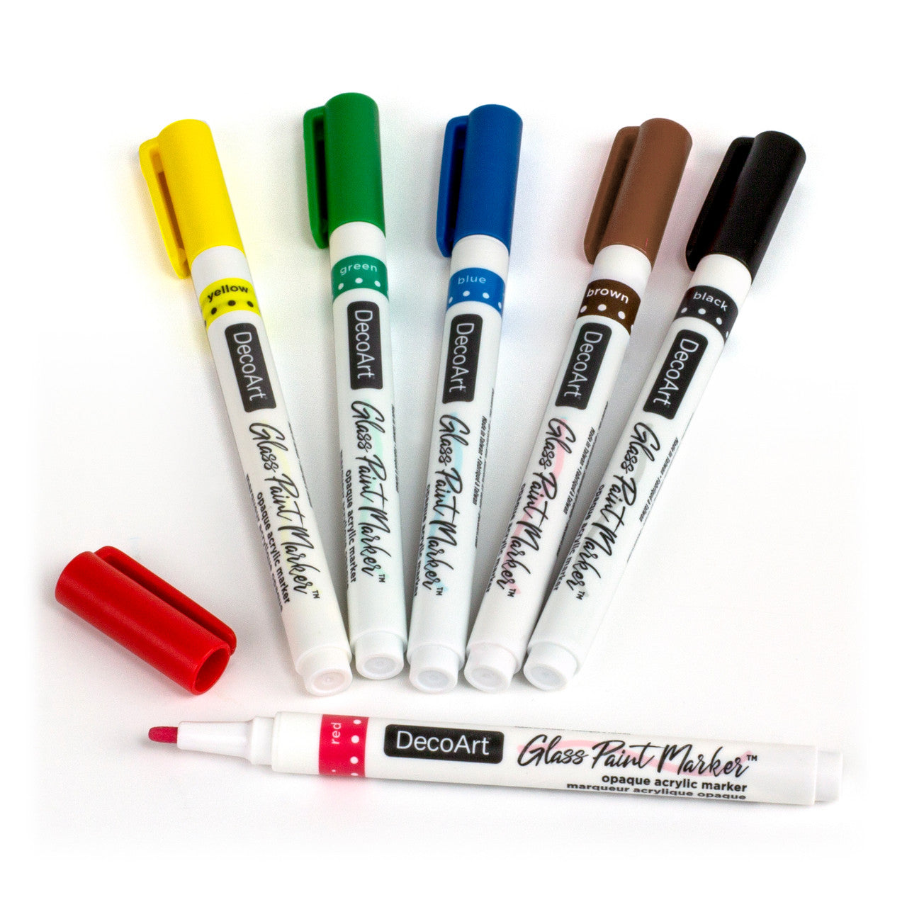 Glass Paint Marker Sets DecoArt