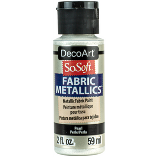 SoSoft Metallic Fabric Paint - DecoArt