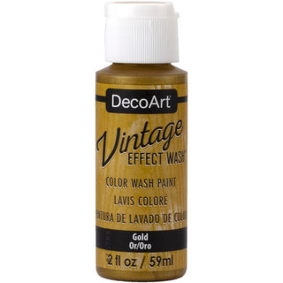 DecoArt Vintage Effect Wash Metallics - DecoArt