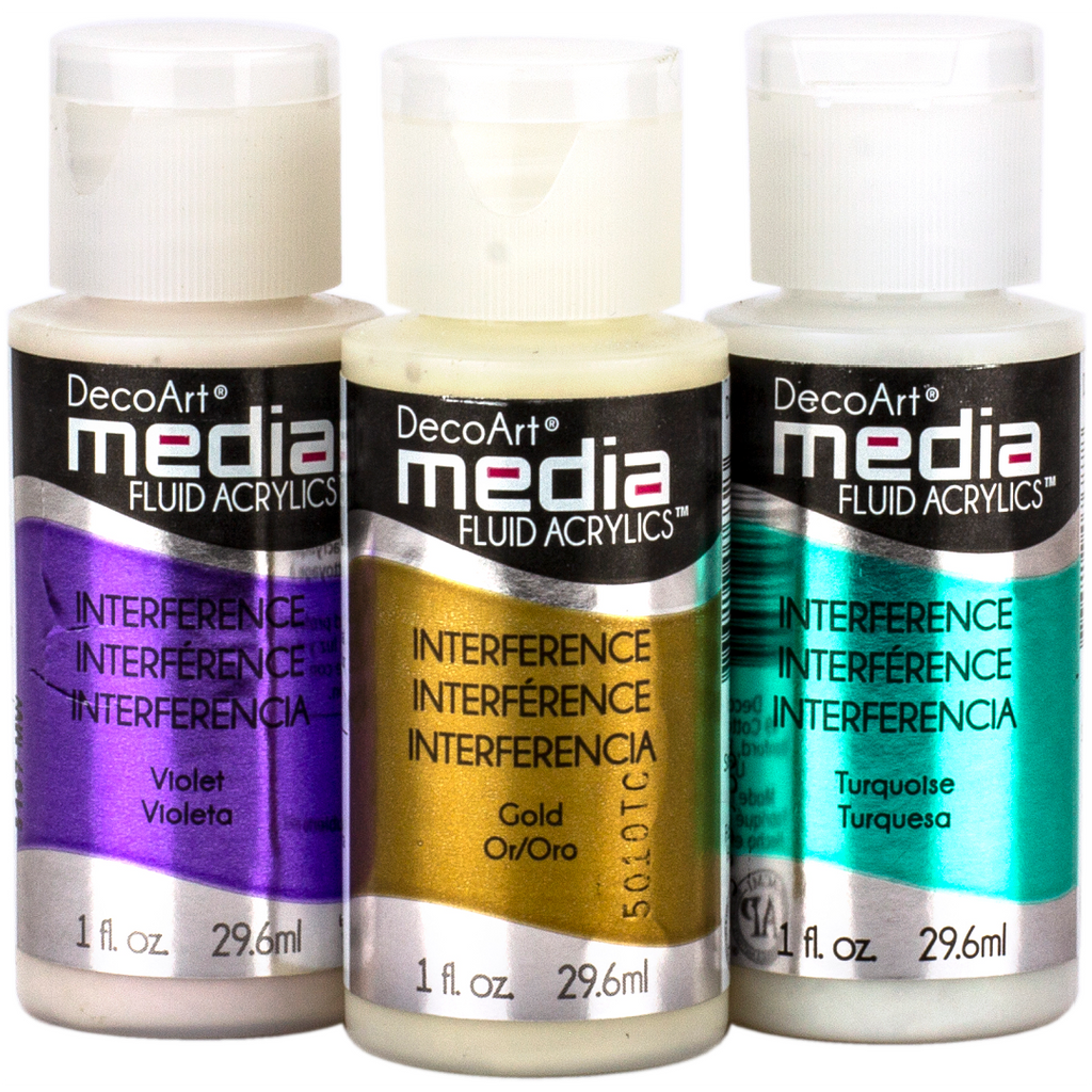DecoArt Media Fluid Acrylics Interference - Acrylic Paint