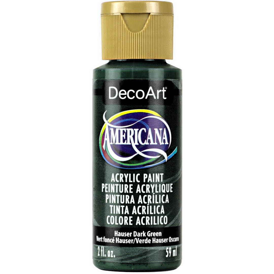 Americana Acrylics Greens - DecoArt