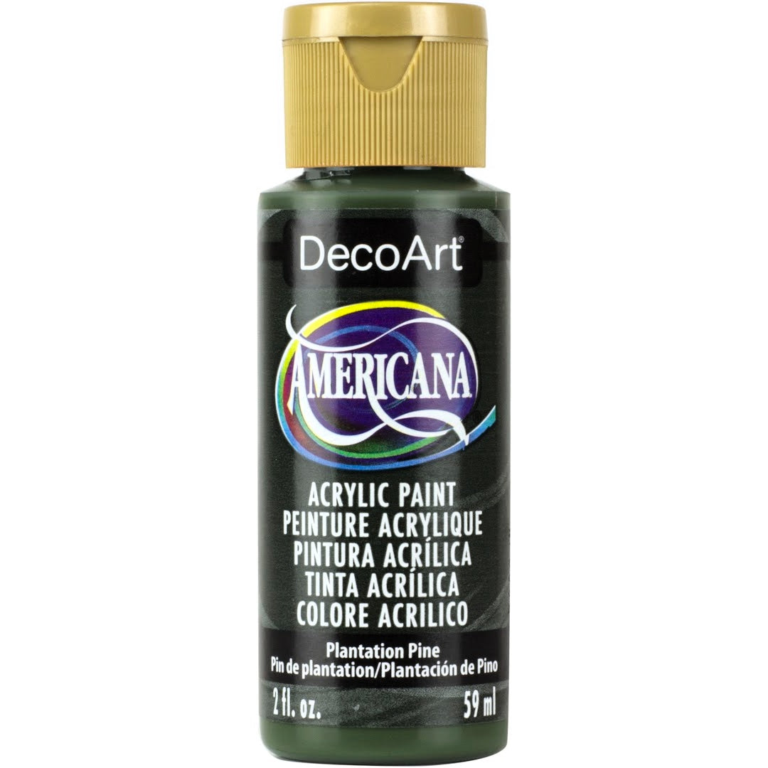 Americana Acrylics Greens - DecoArt