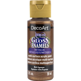 Americana Gloss Enamels Metallics - DecoArt