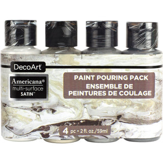 Americana Multi-Surface Pour Paint Sets - DecoArt