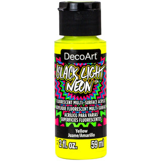 Black Light Neon Paint - DecoArt