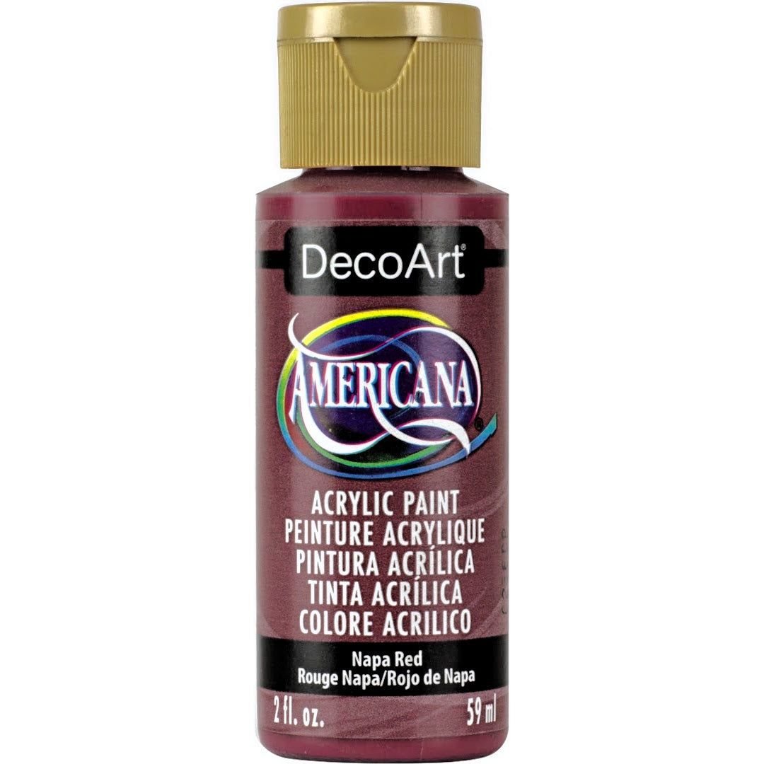 Americana Acrylics Reds - DecoArt