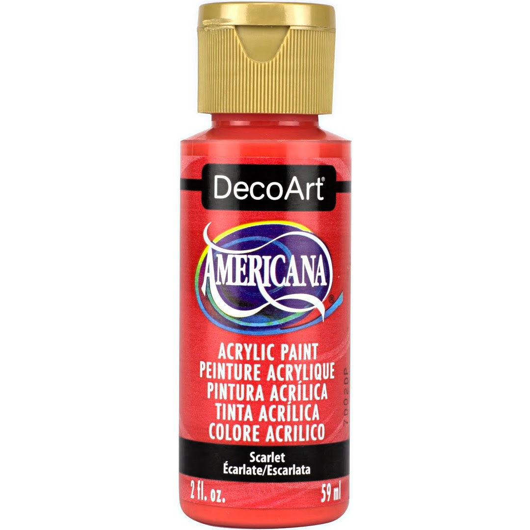Americana Acrylics Reds - DecoArt