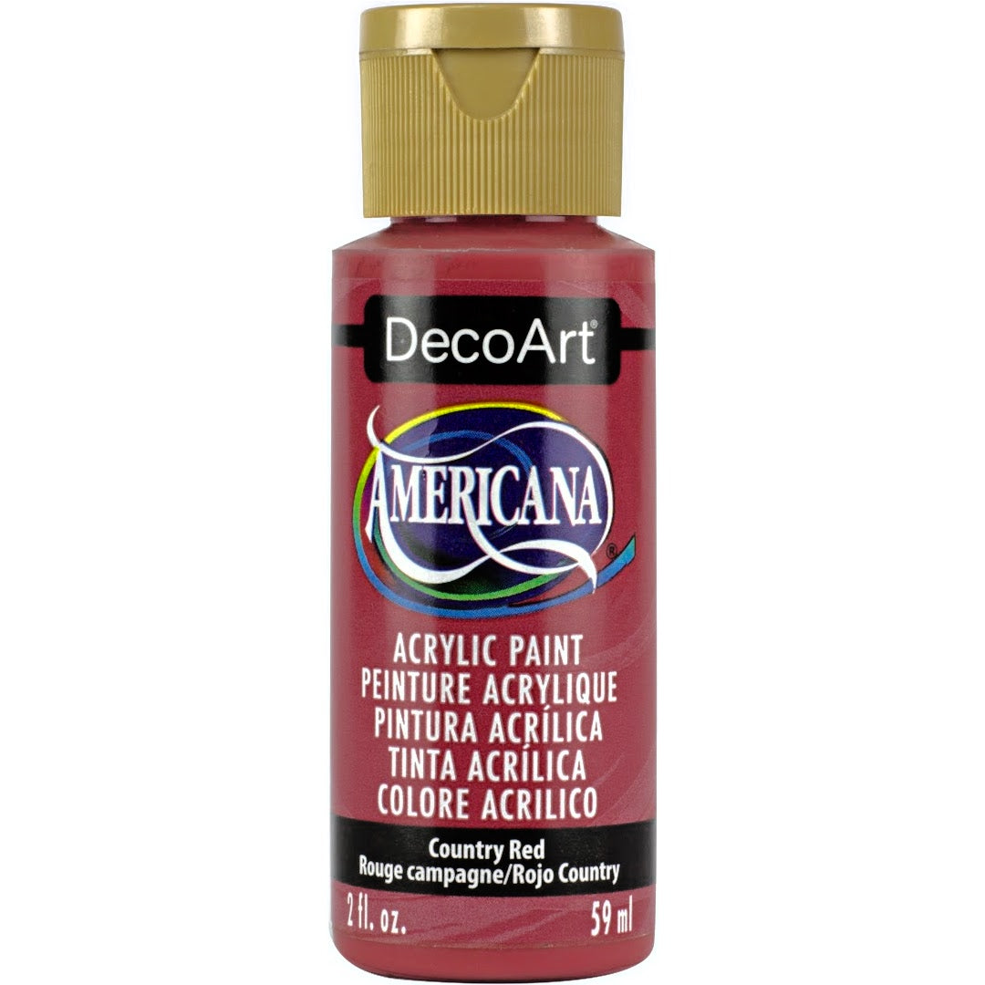 Americana Acrylics Reds - DecoArt
