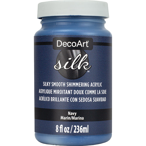 DecoArt Silk Rose dye in a 2 oz bottle, smooth liquid fabric paint with a rich pink color and glossy finish.