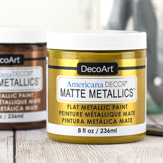 Americana Decor Matte Metallics - DecoArt
