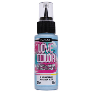 Love, Color 3D Acrylic Writers - DecoArt