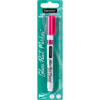 Opaque Glass Paint Markers - DecoArt