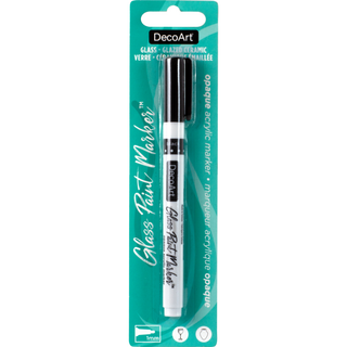 Opaque Glass Paint Markers - DecoArt
