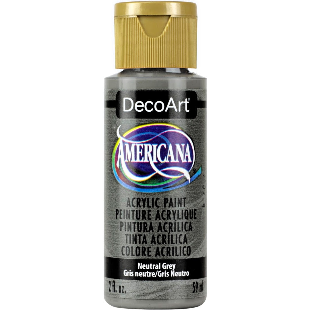 Americana Acrylics Greys - DecoArt