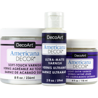 Americana Decor Varnishes - DecoArt