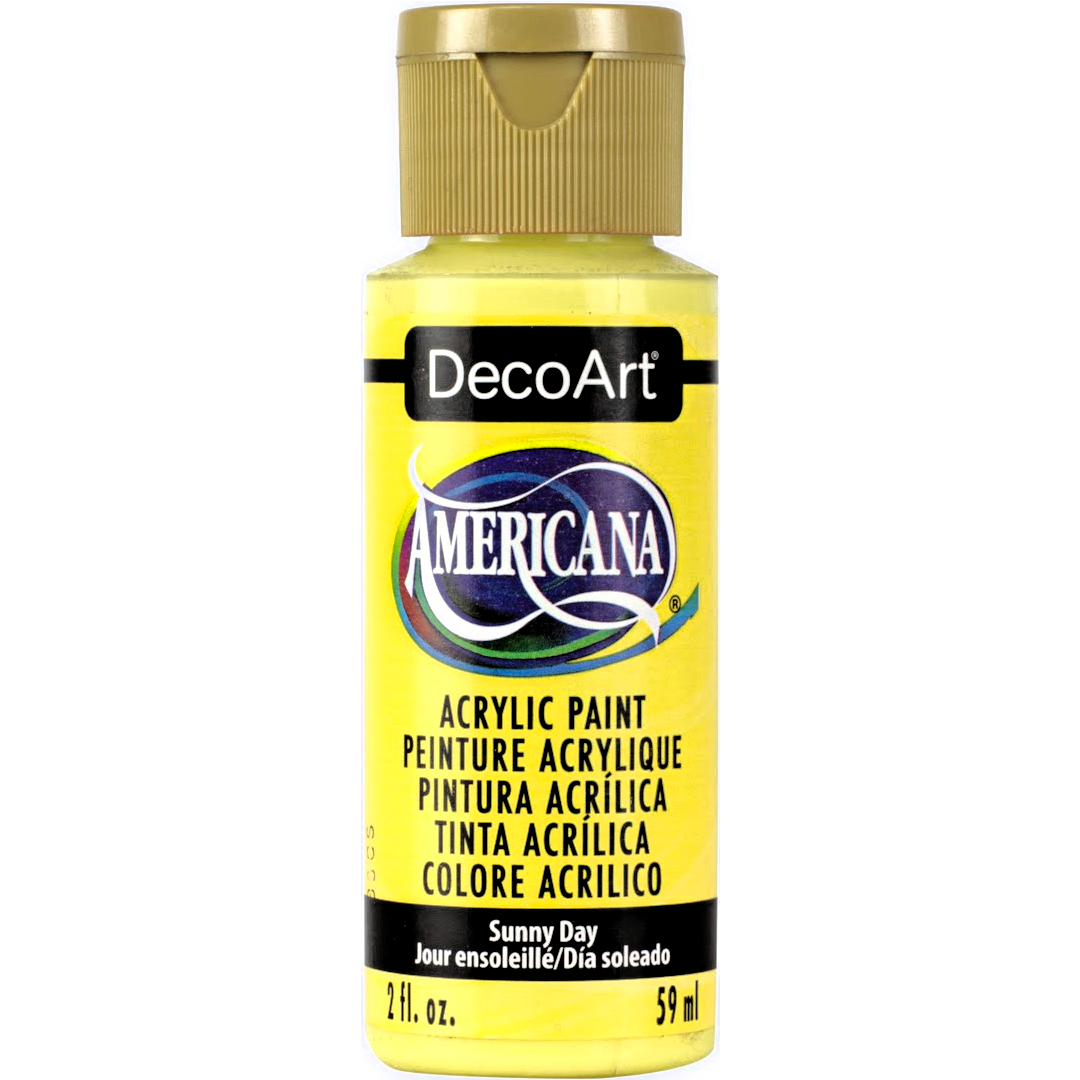 Americana Acrylics Yellows - DecoArt