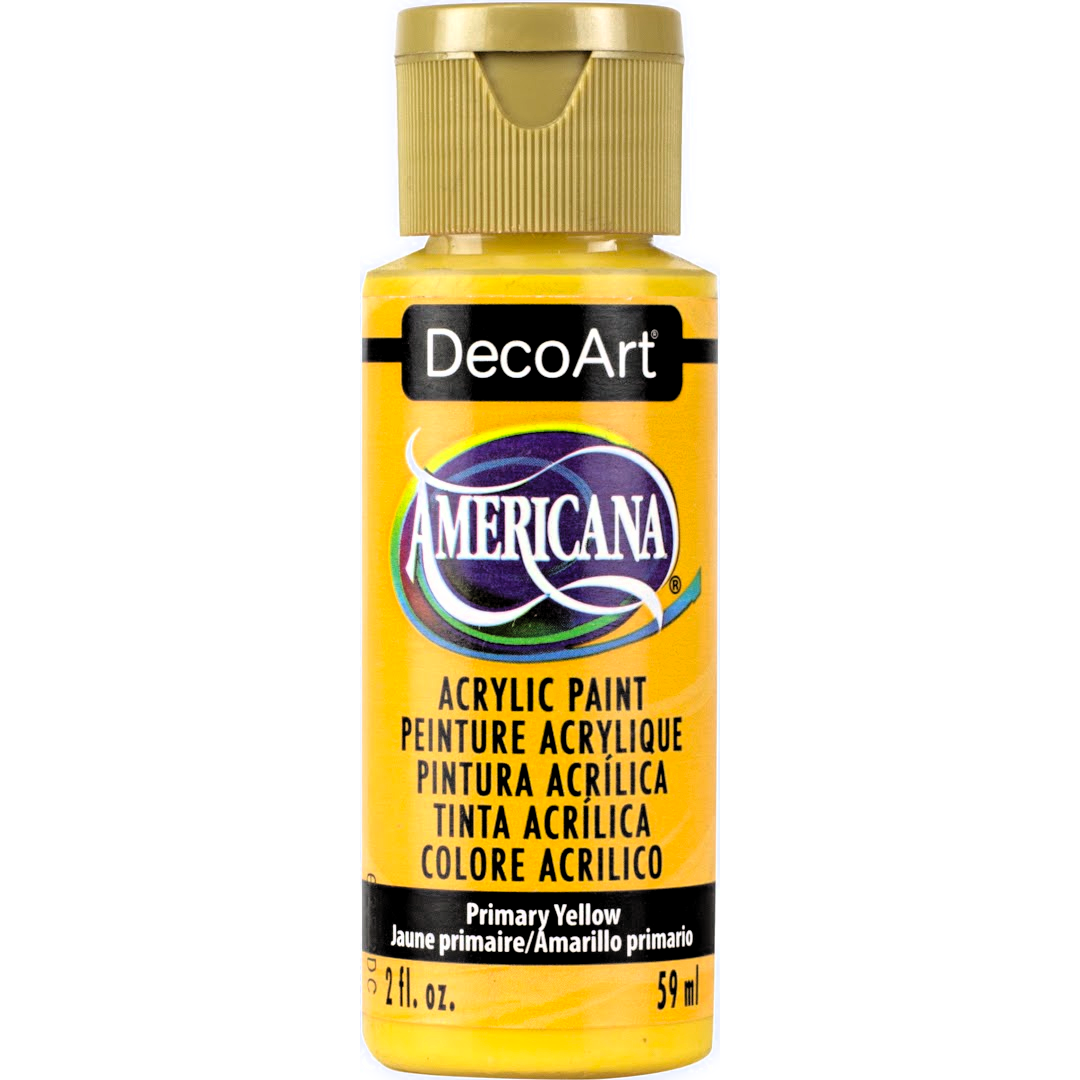 Americana Acrylics Yellows - DecoArt