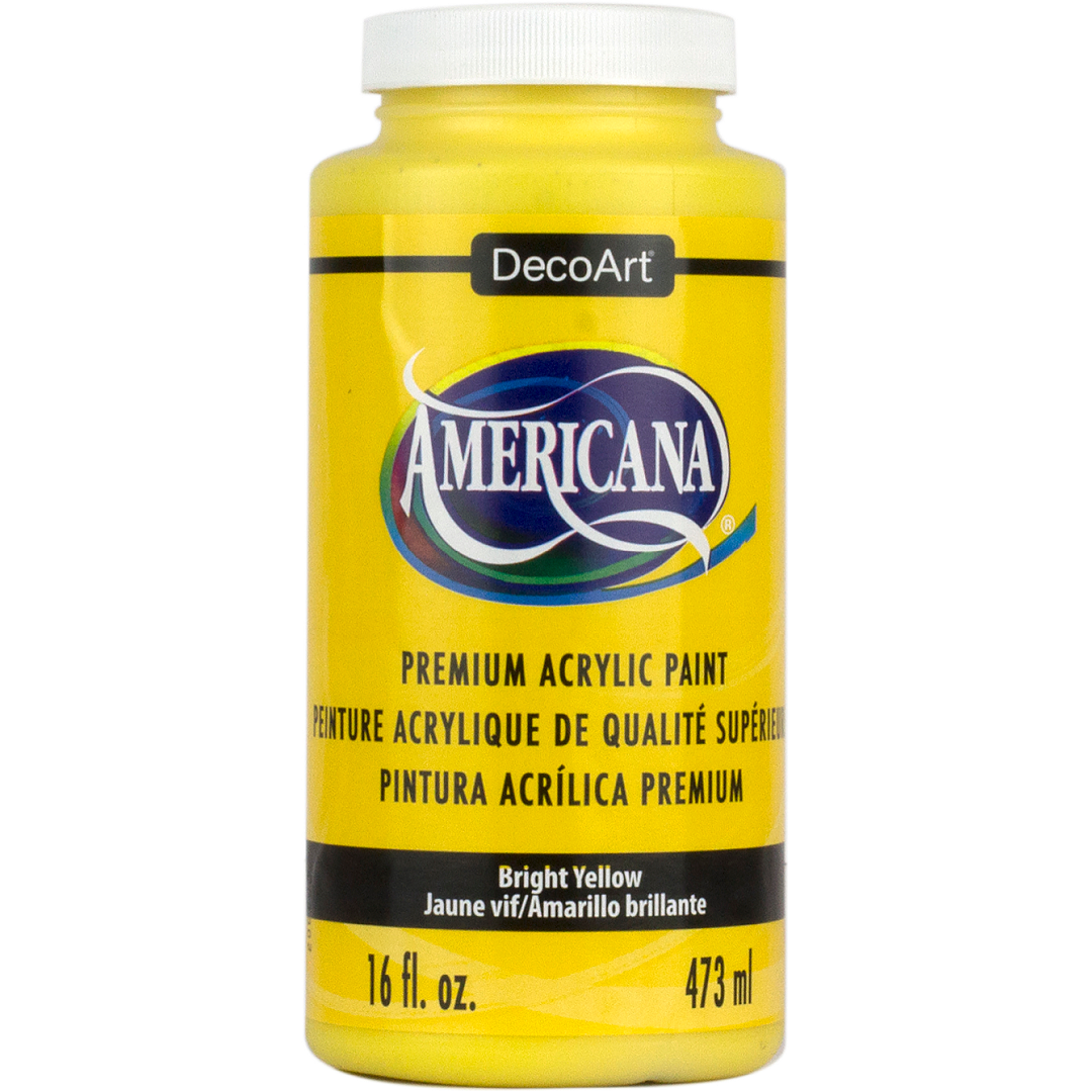 Americana Acrylics Yellows - DecoArt