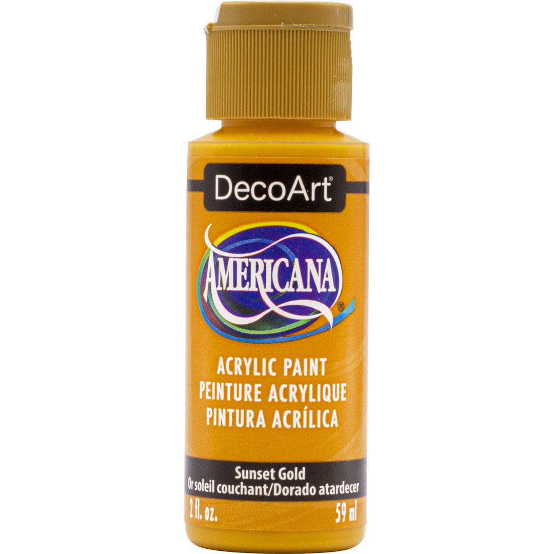Americana Acrylics Yellows - DecoArt