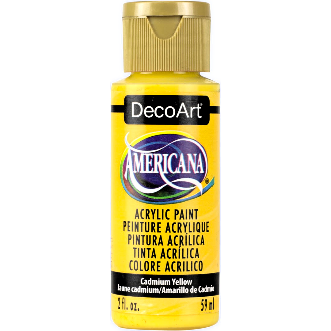 Americana Acrylics Yellows - DecoArt